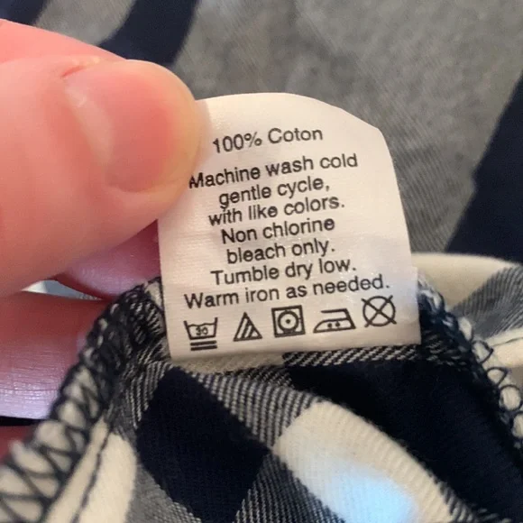 J. Crew Navy and White Boy Fit Shirt - Picture 5 of 7